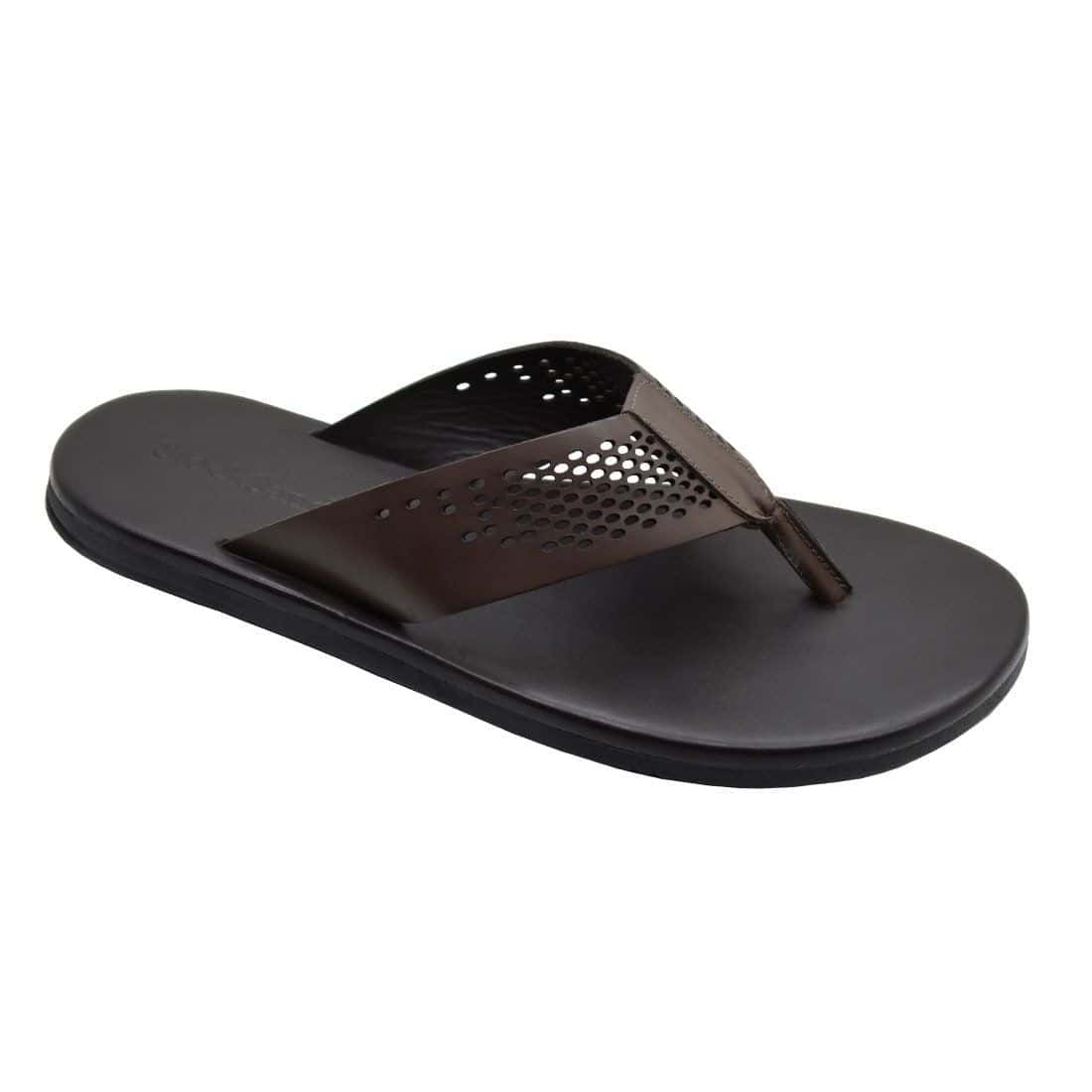 Chinelo Masculino Couro Dubai — detalhe 6, sandália masculina em couro Stock Sandals