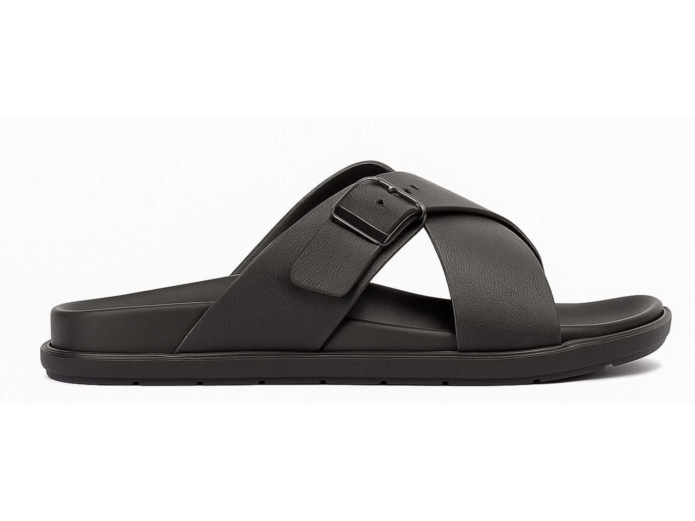 Sandália Birken Milano — vista principal, sandália masculina em couro Stock Sandals