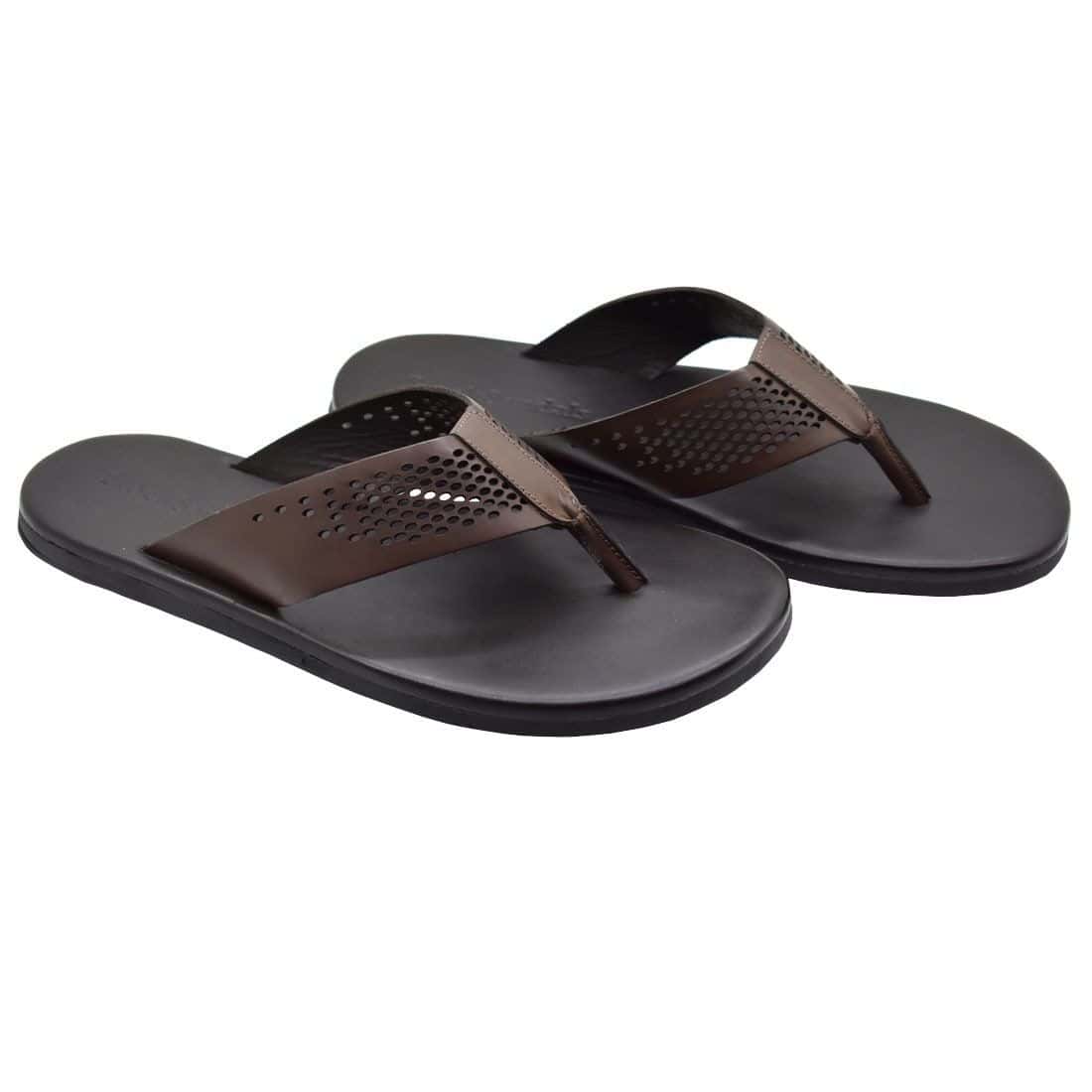 Chinelo Masculino Couro Dubai — detalhe 1, sandália masculina em couro Stock Sandals