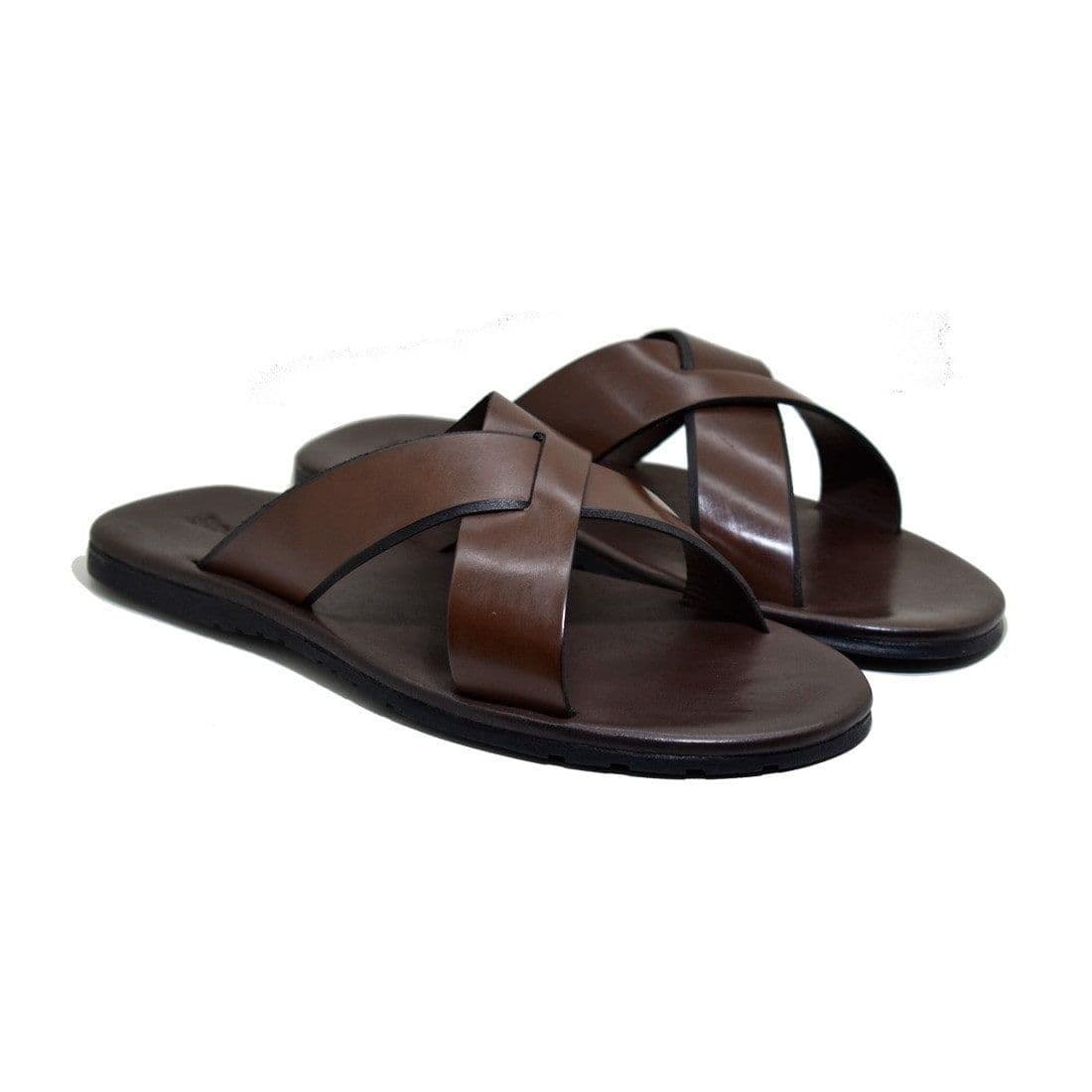 Sandália de Couro Valley Café — Stock Sandals