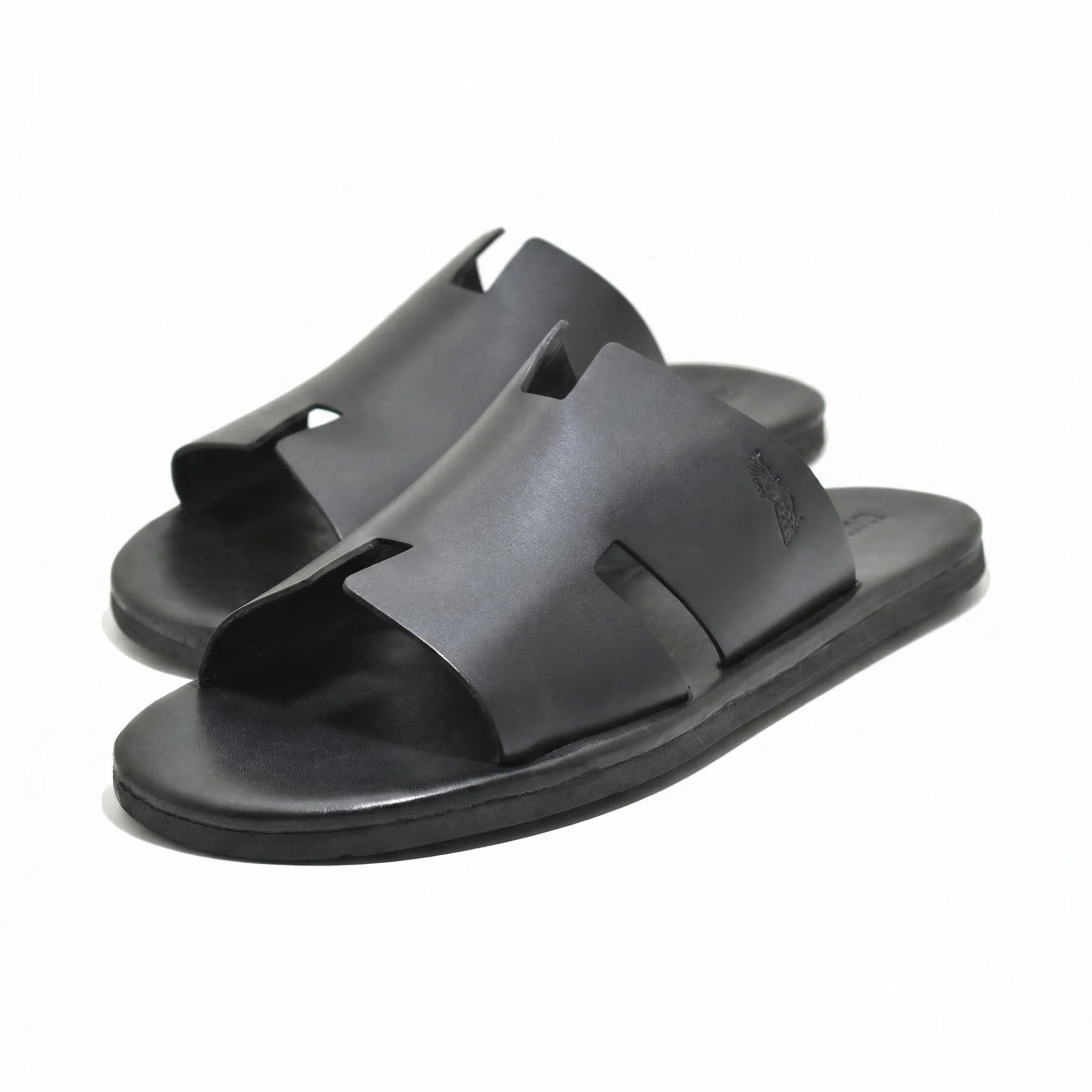 Sandália Masculina Santorini Preta - StockSandals
